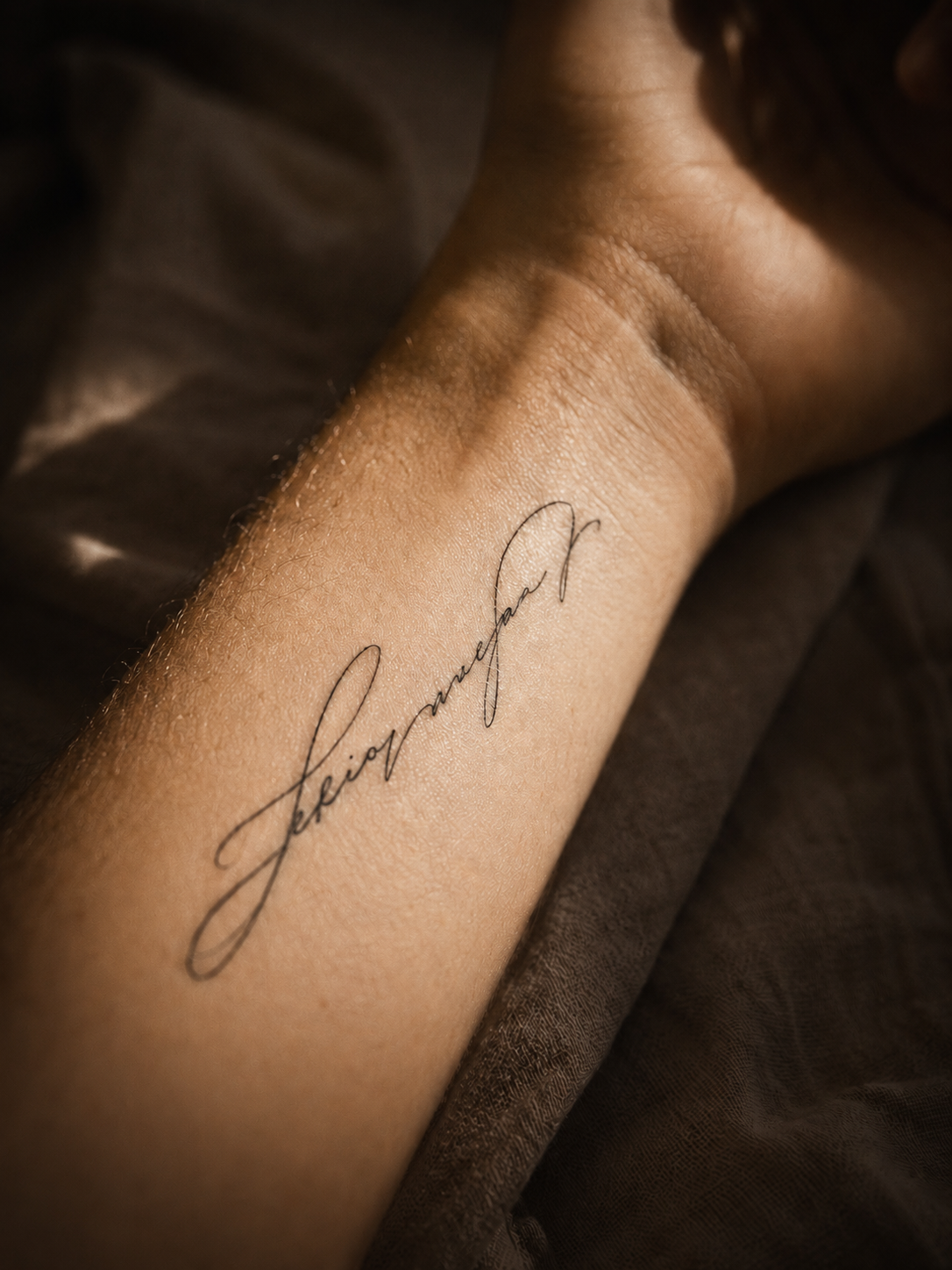 AI-generated style reference for Script & Lettering. Not a photograph of finished client work.